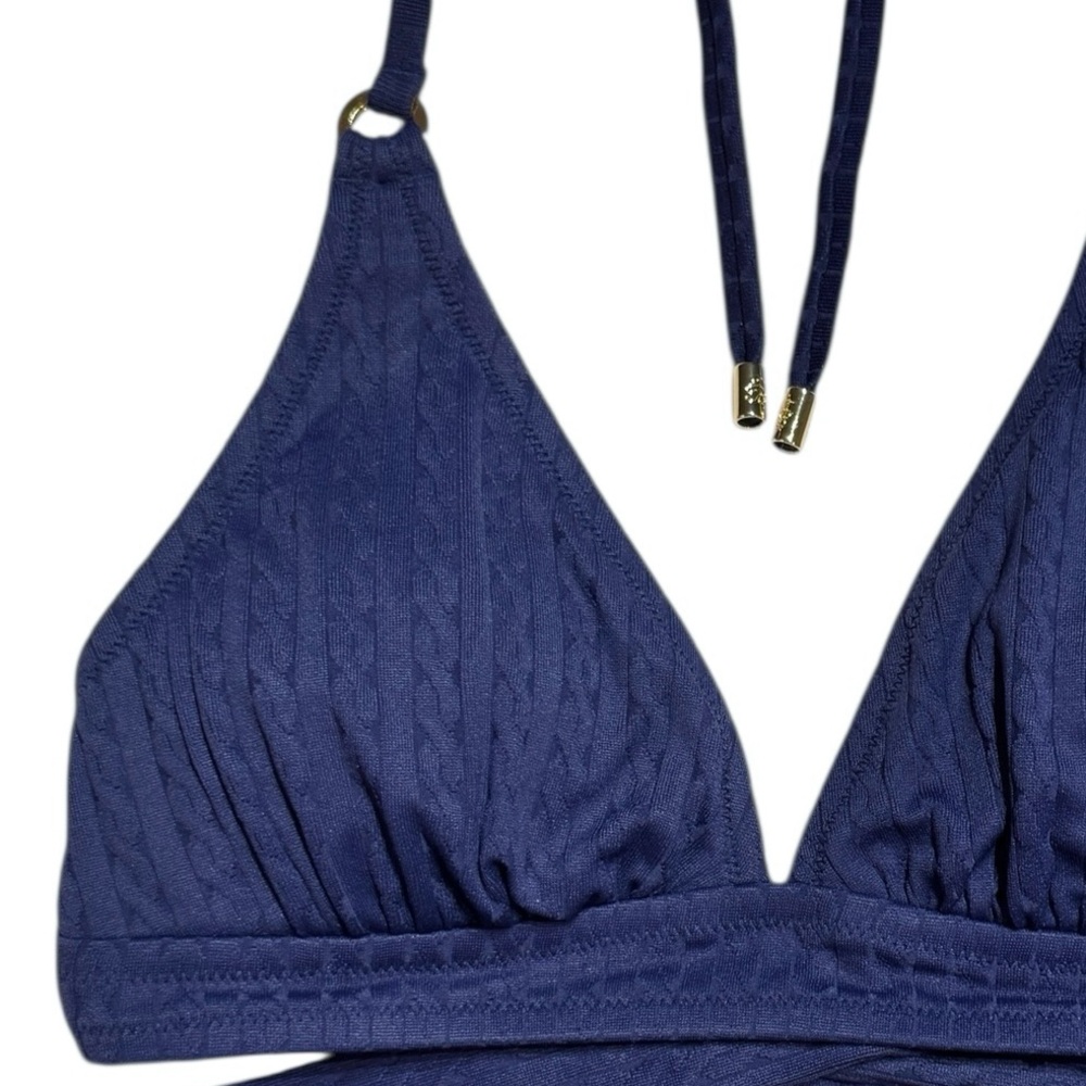 Tommy Bahama Cable Beach Halter Bikini Top - Picture 5 of 12
